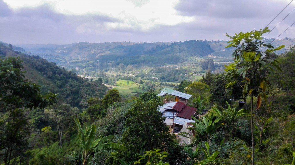 View above the farm. Photo: Pernilla Rundquist